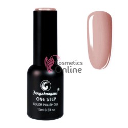Oja semipermanenta FSM, ONE STEP Color UV/LED 10ml Cod 286 Magnolia Bloom